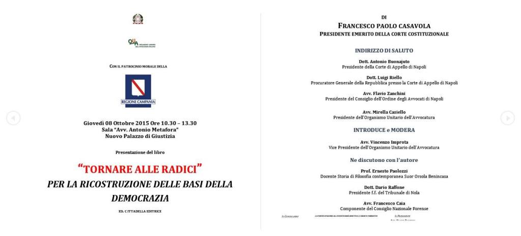 Locandina dell'evento