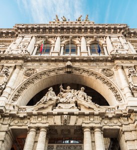 Palace of Justice of Rome, Italy