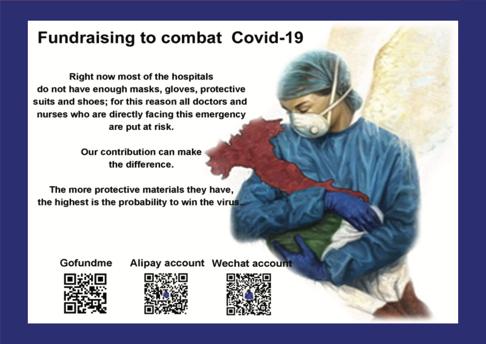 Coronavirus: associazioni italo-cinesi unite per fronteggiare l’emergenza. Parte il progetto “Donazioni” per acquistare materiale&nbsp;sanitario