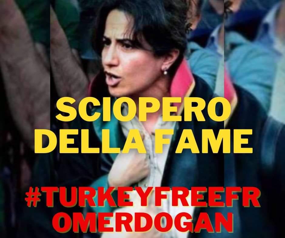 Sciopero della fame a staffetta contro il #silenzio delle istituzioni europee e nazionali su quello che sta avvenendo in&nbsp;Turchia